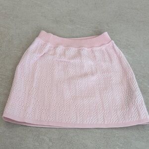 Fendi Light Pink A-Line Skirt